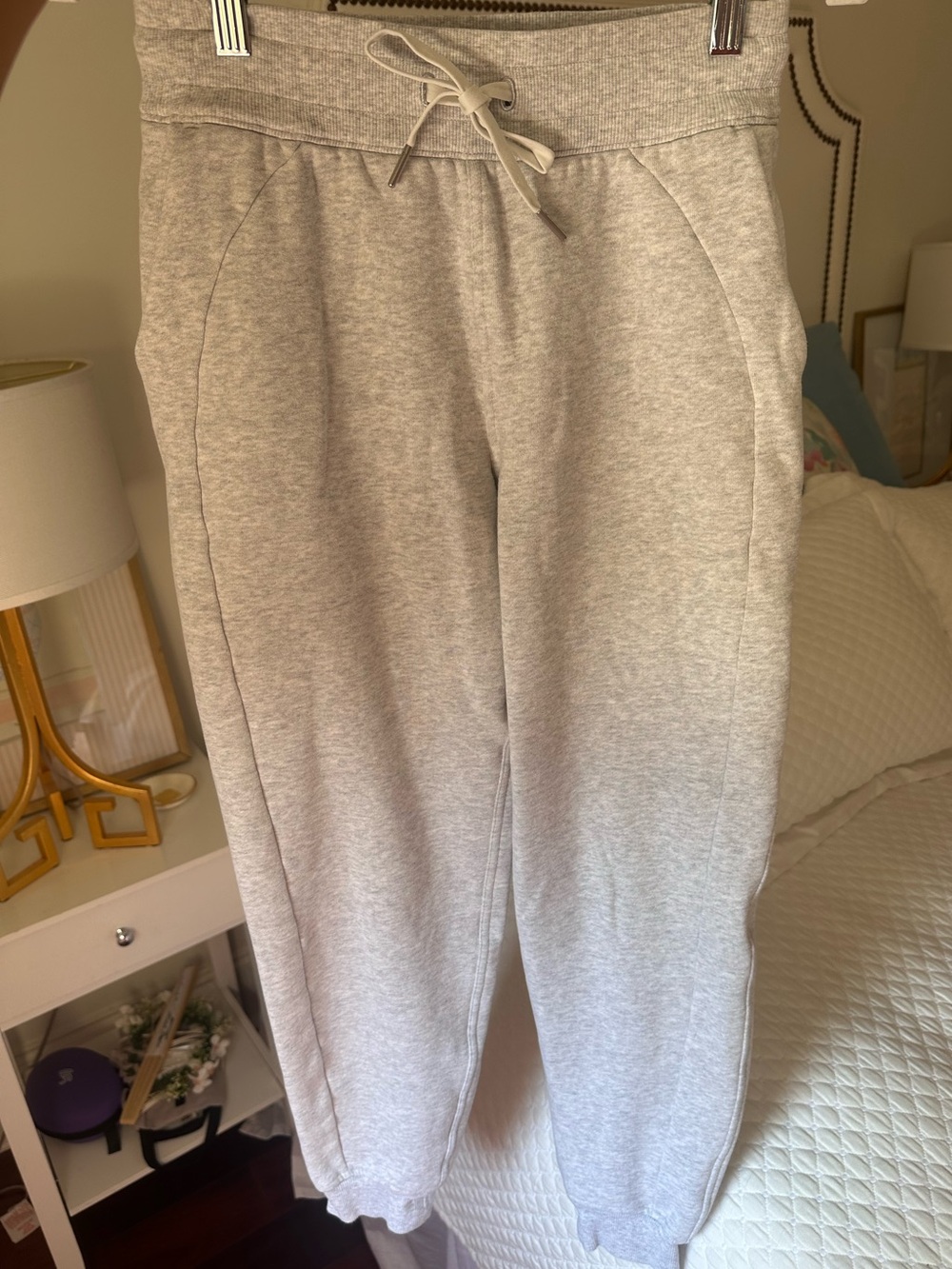 Lululemon Gray Drawstring Jogger Sweatpants